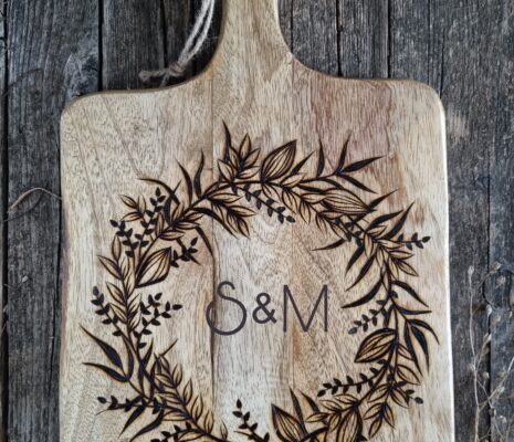 Hochzeitsgeschenk Personalisierbare Küchenbretter
